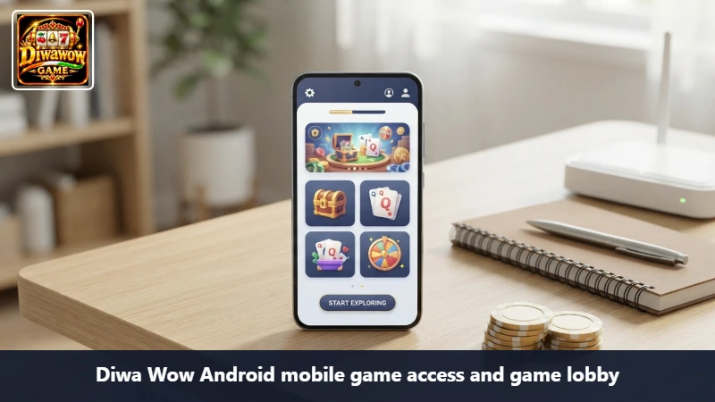 Diwa wow android mobile game access